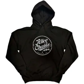 Alice In Chains "Circle Emblem" Black Pullover Hoodie
