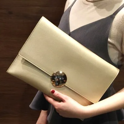 Brand Design Women Clutch Bag Elegant Ladies Shoulder Bag Female Handbag PU Leather Chains Envelope Shoulder Bag Clutches bolsa