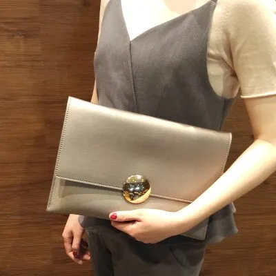 Brand Design Women Clutch Bag Elegant Ladies Shoulder Bag Female Handbag PU Leather Chains Envelope Shoulder Bag Clutches bolsa