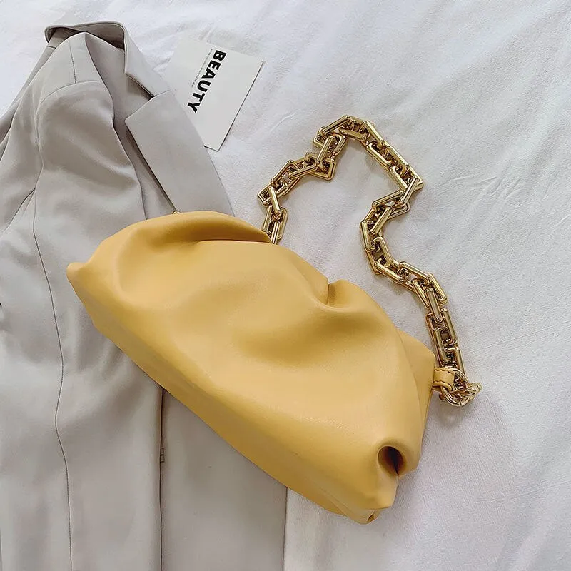 Christmas Gift Fashion Chain Cloud Sling Bag Luxury Purses And Handbags Women Famous Brands Shoulder Bags Female Designer The Pouch Day Clutch