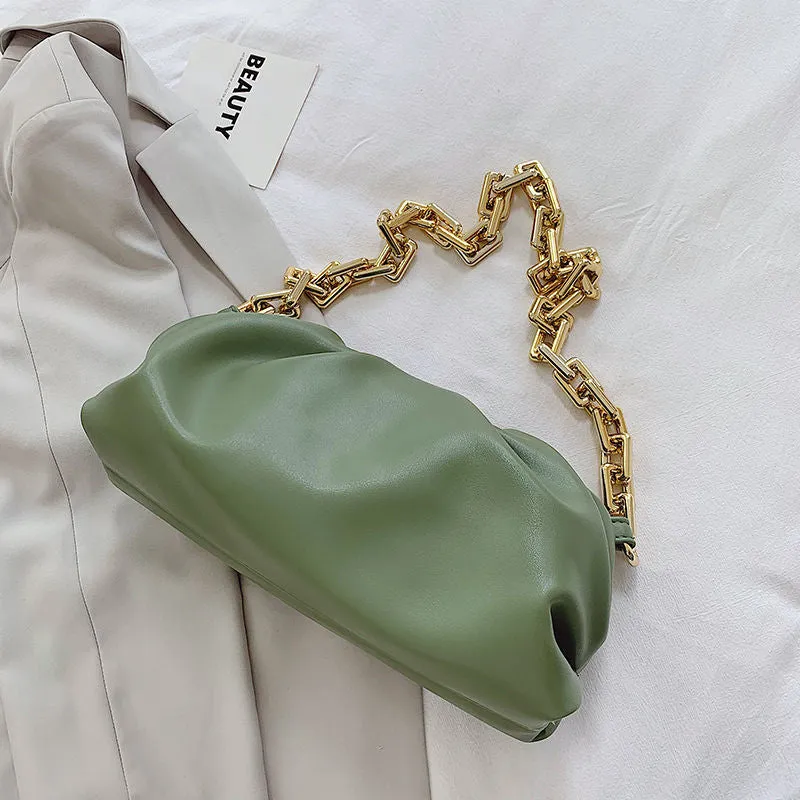 Christmas Gift Fashion Chain Cloud Sling Bag Luxury Purses And Handbags Women Famous Brands Shoulder Bags Female Designer The Pouch Day Clutch