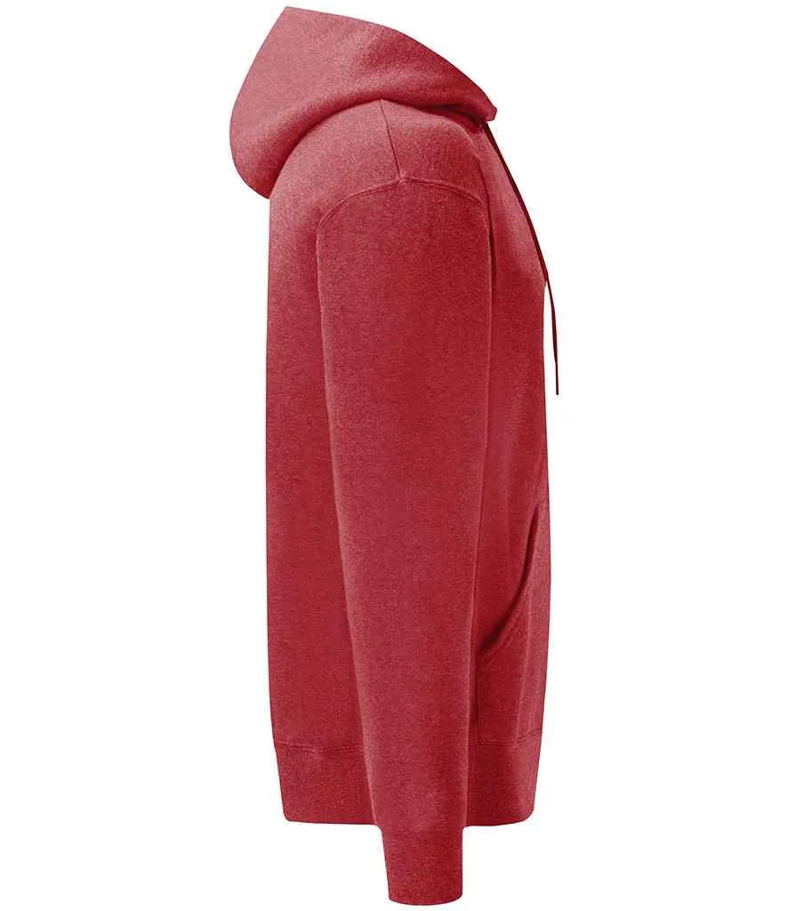 Fruit of the Loom Classic Hooded Sweatshirt - Red, Pink