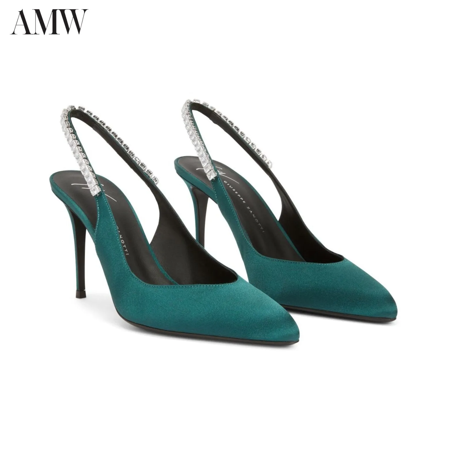 Giuseppe Zanotti Rachyl Satin Pumps