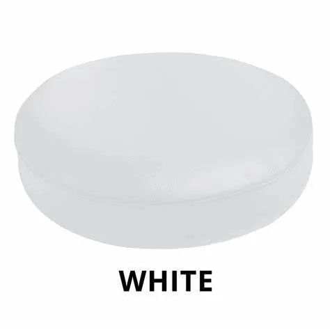 Majestic White Stool Cover