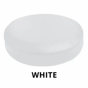 Majestic White Stool Cover