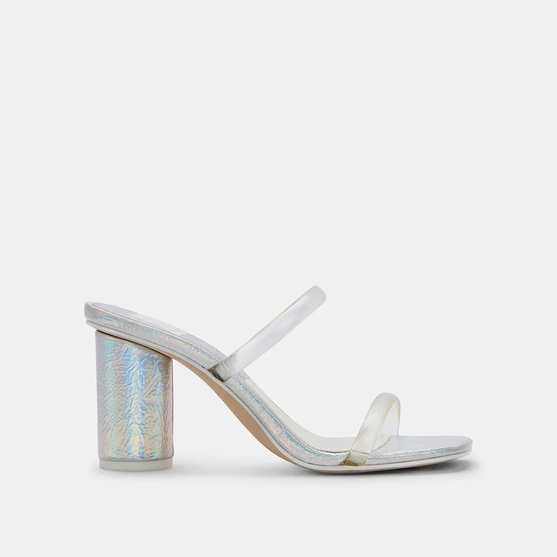 NOLES PRIDE HEELS CRYSTAL VINYL