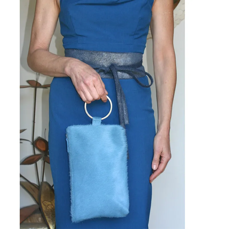 Ring Clutch - White Lazercut