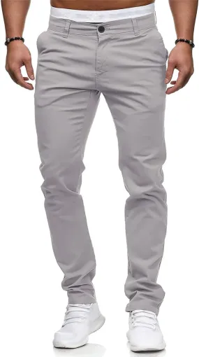 RTRDE Men's Lounge Pants Slim Fit Stretch Flat Front Skinny Dress Pants, M-3XL