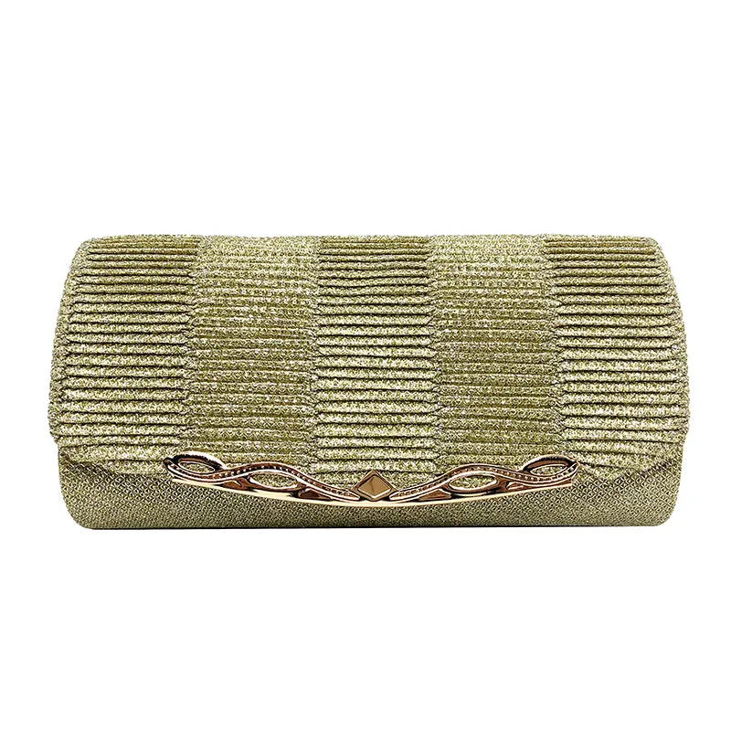 Shiny Women's Clutch Bag - Black,Blue,Brown,Gold,Gray,Red,Silver