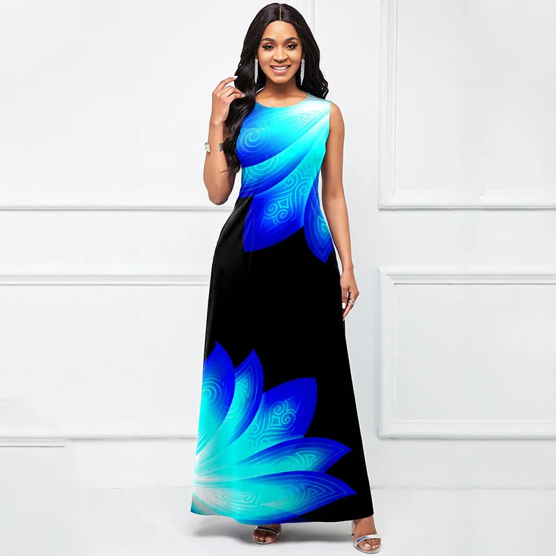 Sleeveless Simple Wholesale Maxi Dresses For Valentine'S Day